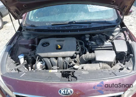 2017 Kia Forte Lx из США, поврежденный, VIN 3KPFK4A71HE114714